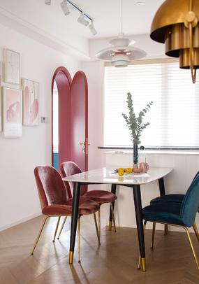 现代装修案例-华润翡翠城城三居室130㎡