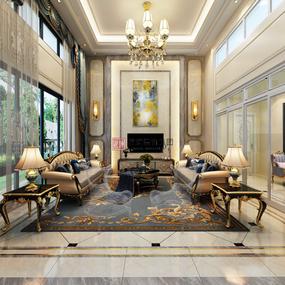 海口房屋装修设计-高端设计-样板间参观-海口匠筑装饰中信台达别墅