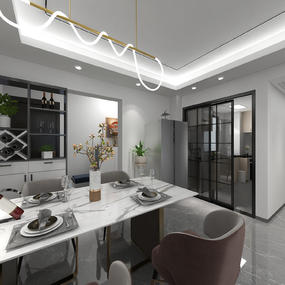 四会广场现代简约风格