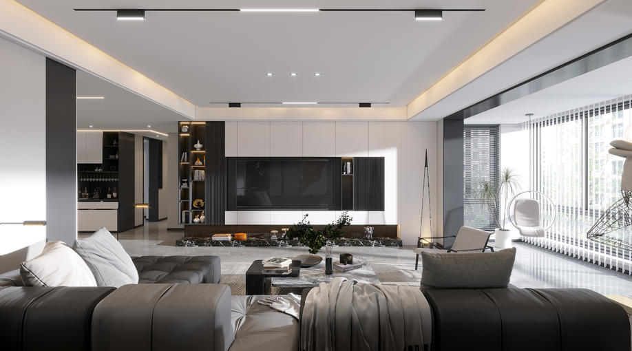 现代风格装修效果图