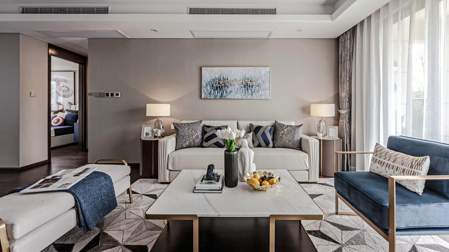 轻奢风格装修效果图