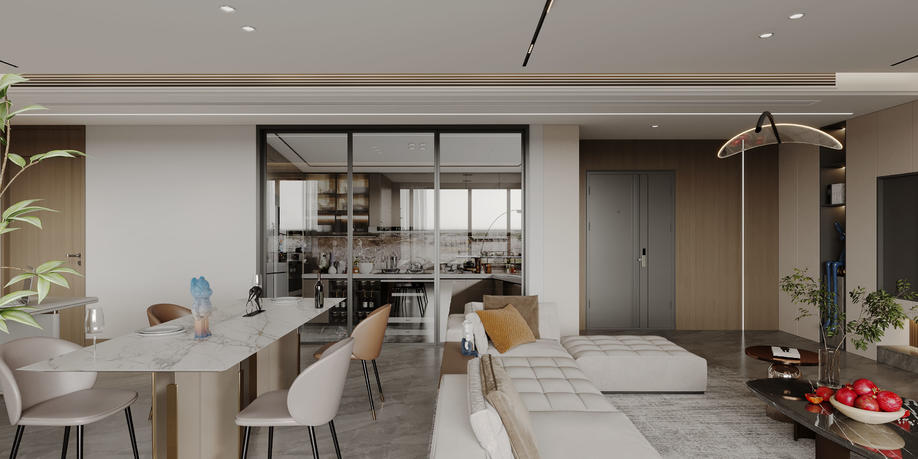 现代风格装修效果图