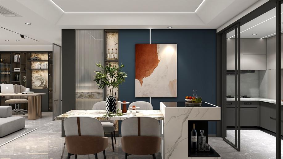 现代风格装修效果图