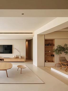 自然舒适的原木风